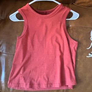 Lululemon cotton blend tank top Size 4